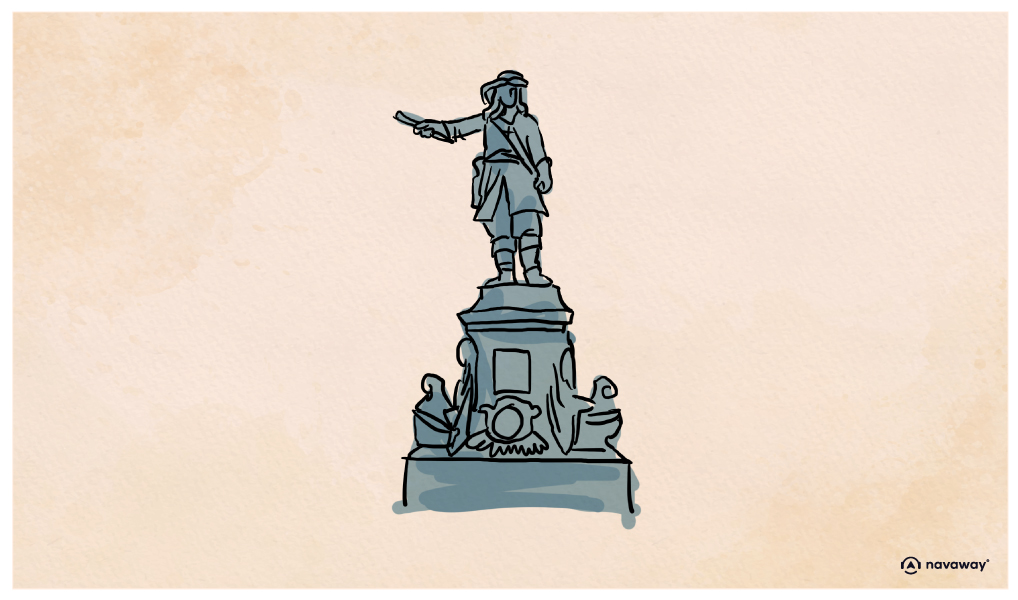 12 statue niels juel copenhague poi grand