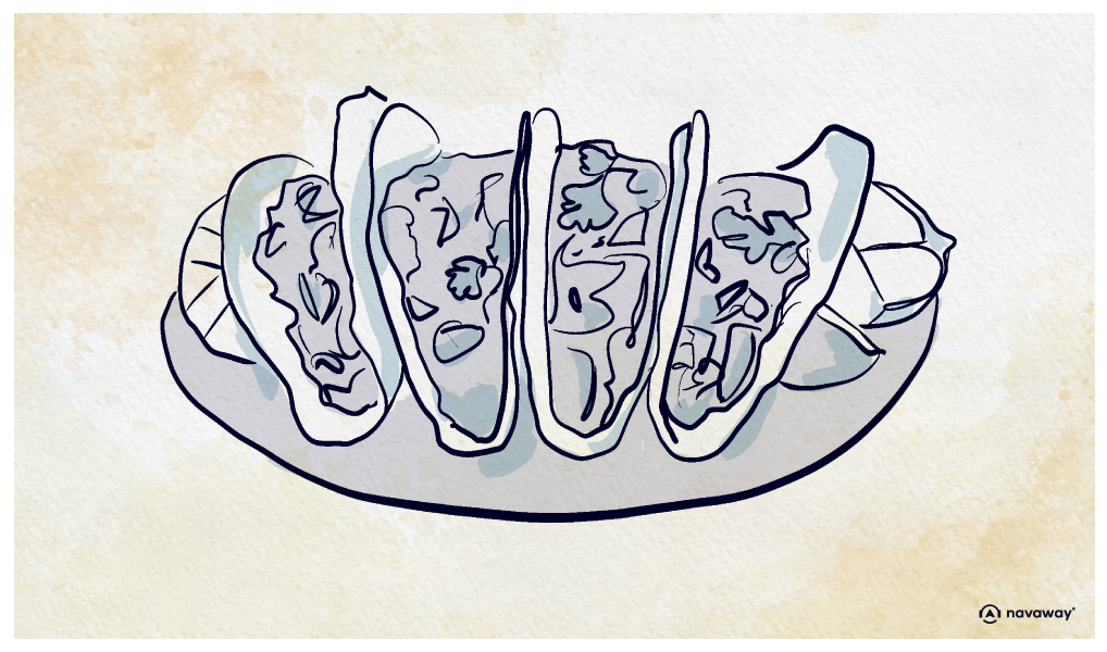 25 saveurs mexicaines poi grand