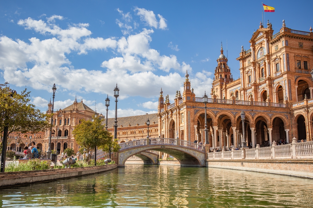 Seville,,Spain, ,May,20,,2024:,Picturesque,Outside,View,Of