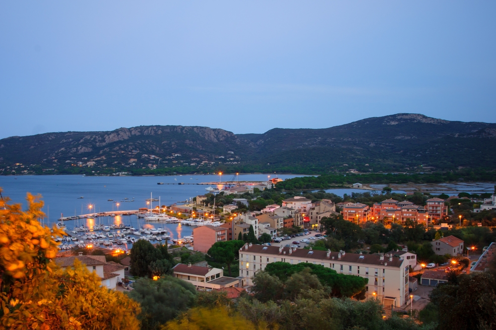 View,Of,The,Marina,Of,Porto,Vecchio,On,Sunset,,Porto