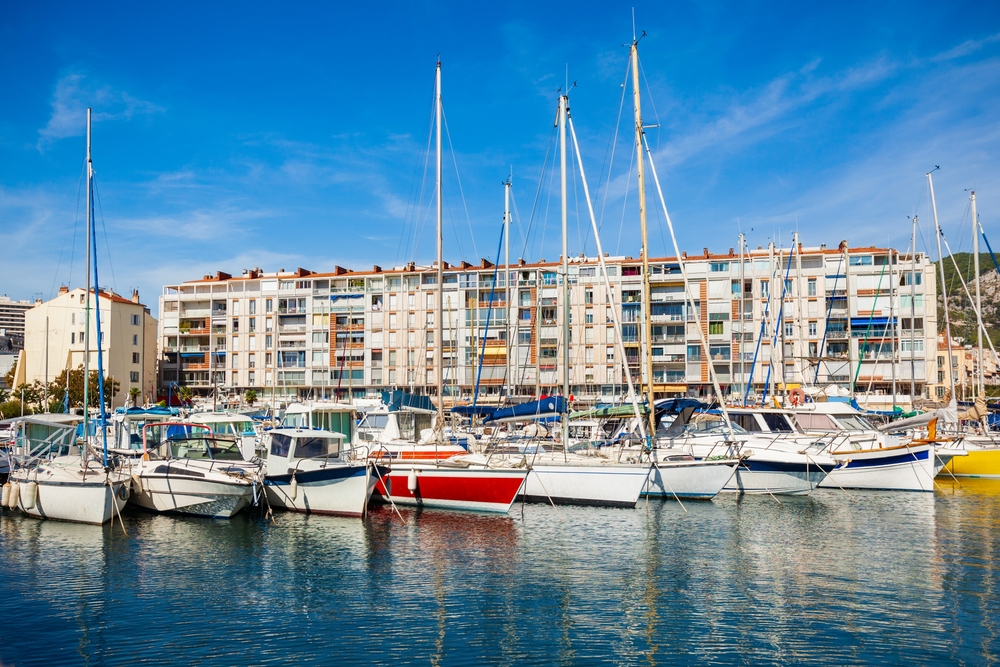 Yachts,And,Boats,In,The,Toulon,Port,In,Cote,D'azur