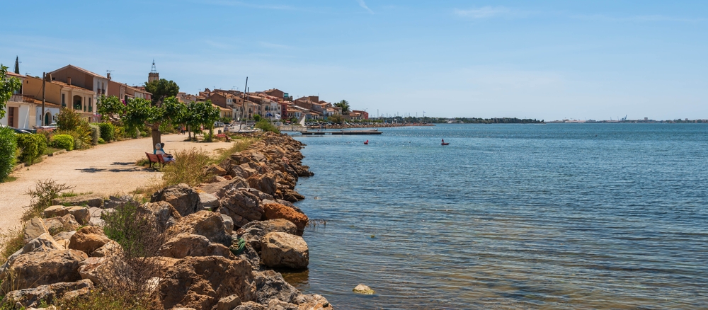 June,24,,2023:,Bouzigues,Beach,,On,The,Etang,De,Thau,