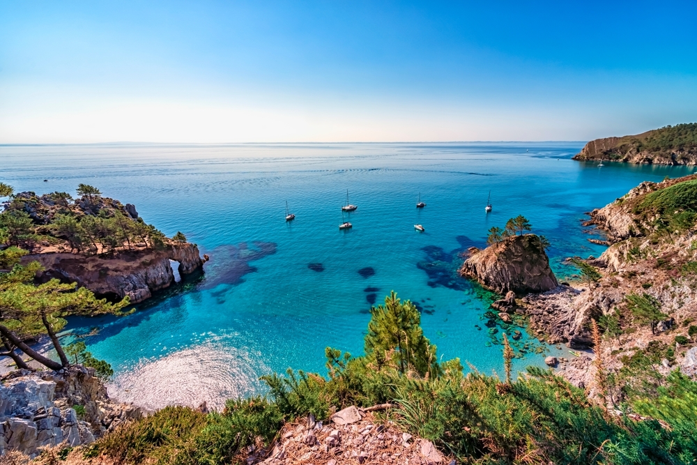 Crozon,Peninsula,In,Brittany,,France