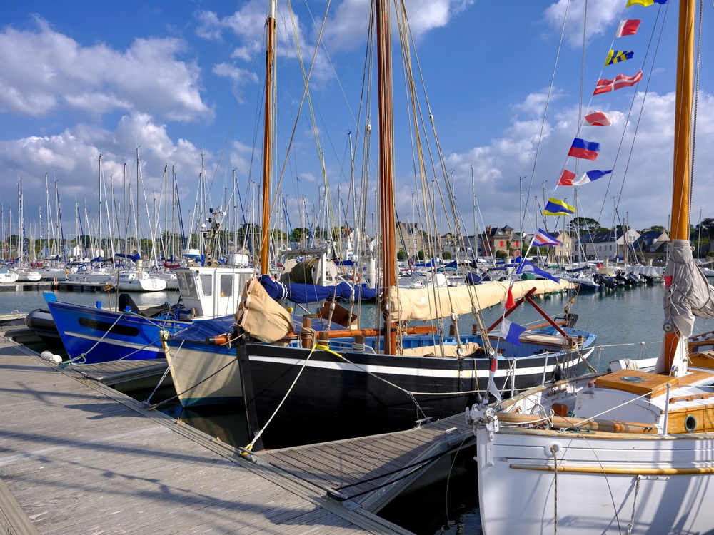 Fishing,Port,At,Piriac sur mer,,A,Commune,In,The,Loire atlantique,Department