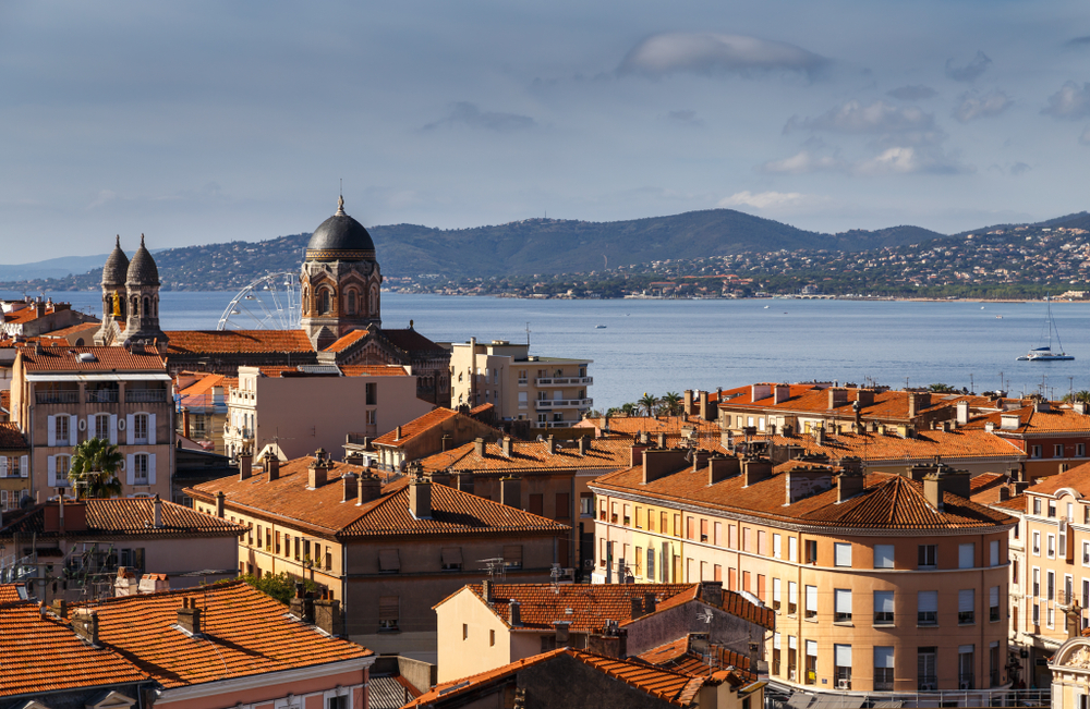 Saint,Raphael,,France,,Var,,Cote,D'azur,,Aerial,View,Of,Saint