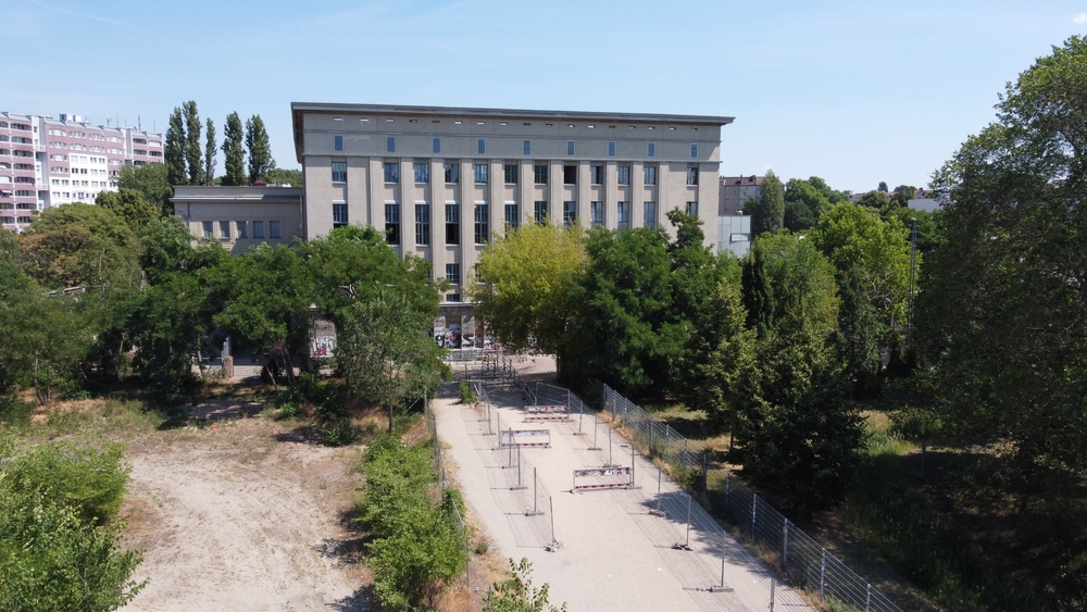 A,Drone,Shot,Of,Berghain,Nightclub,In,Berlin