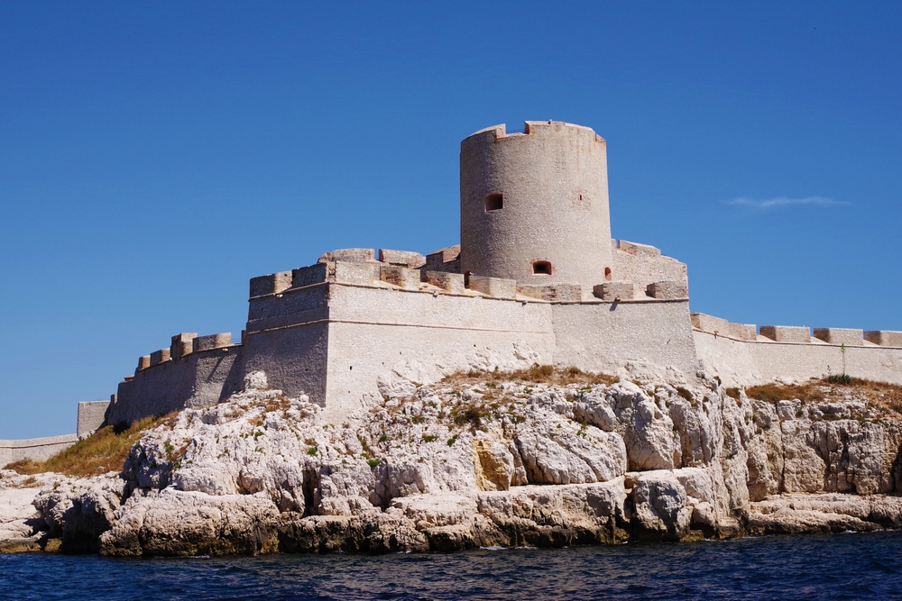 Chateau,D'if,Sea,View,,Marseille