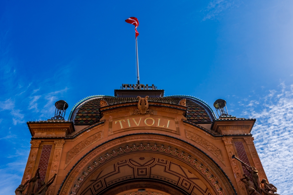 Entrance,To,Tivoli,Gardens,In,Copenhagen,,Denmark