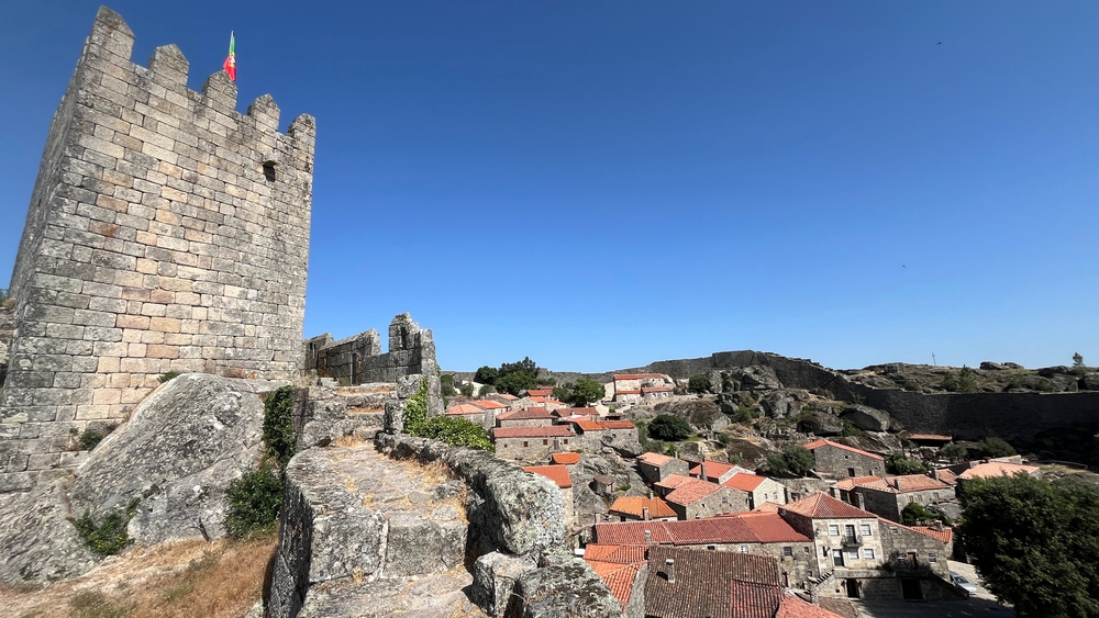 Photographs,Of,The,Imposing,Medieval,Castle,Of,Sortelha,,Located,In