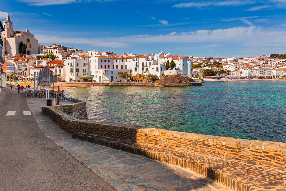 Cadaques,Old,Town,,Costa,Brava,,Catalonia,,Spain,Near,Of,Barcelona