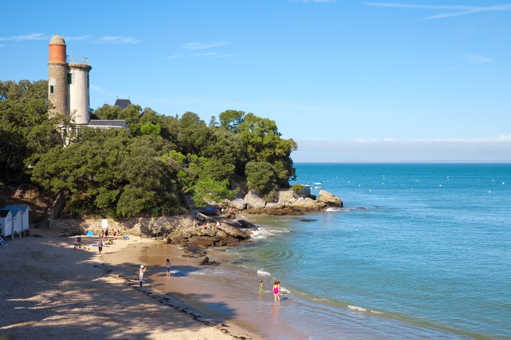 Seaside,Landscape,On,The,Island,Of,Noirmoutier,In,France.