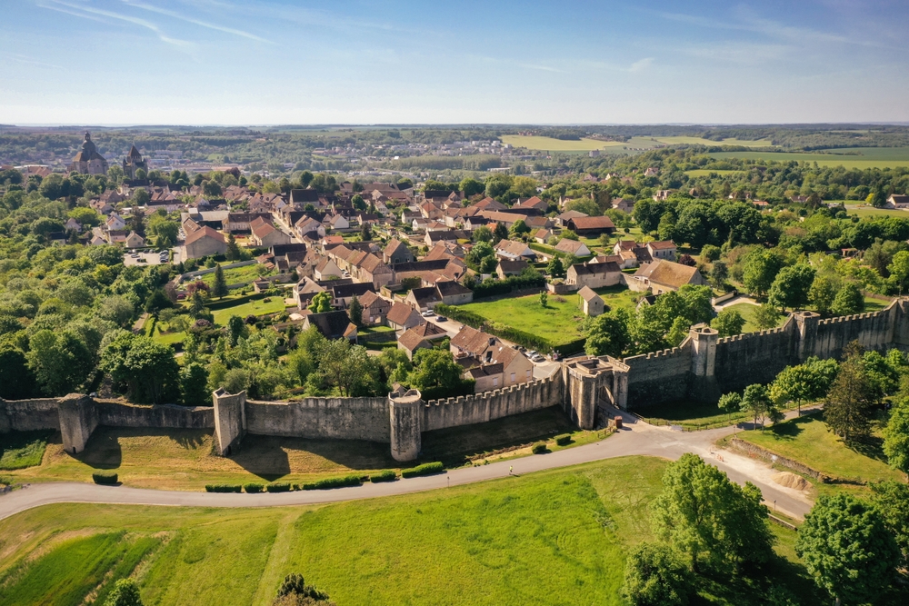 View,Of,The,Medieval,City,Of,Provins,In,Seine,Et